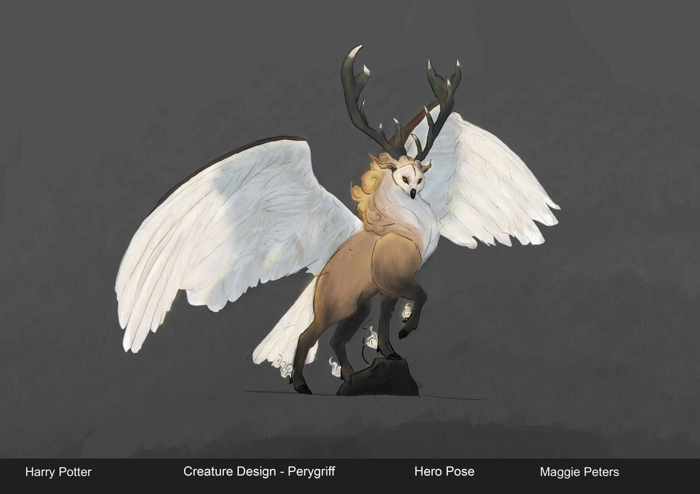 Creature design for Harry Potter IP