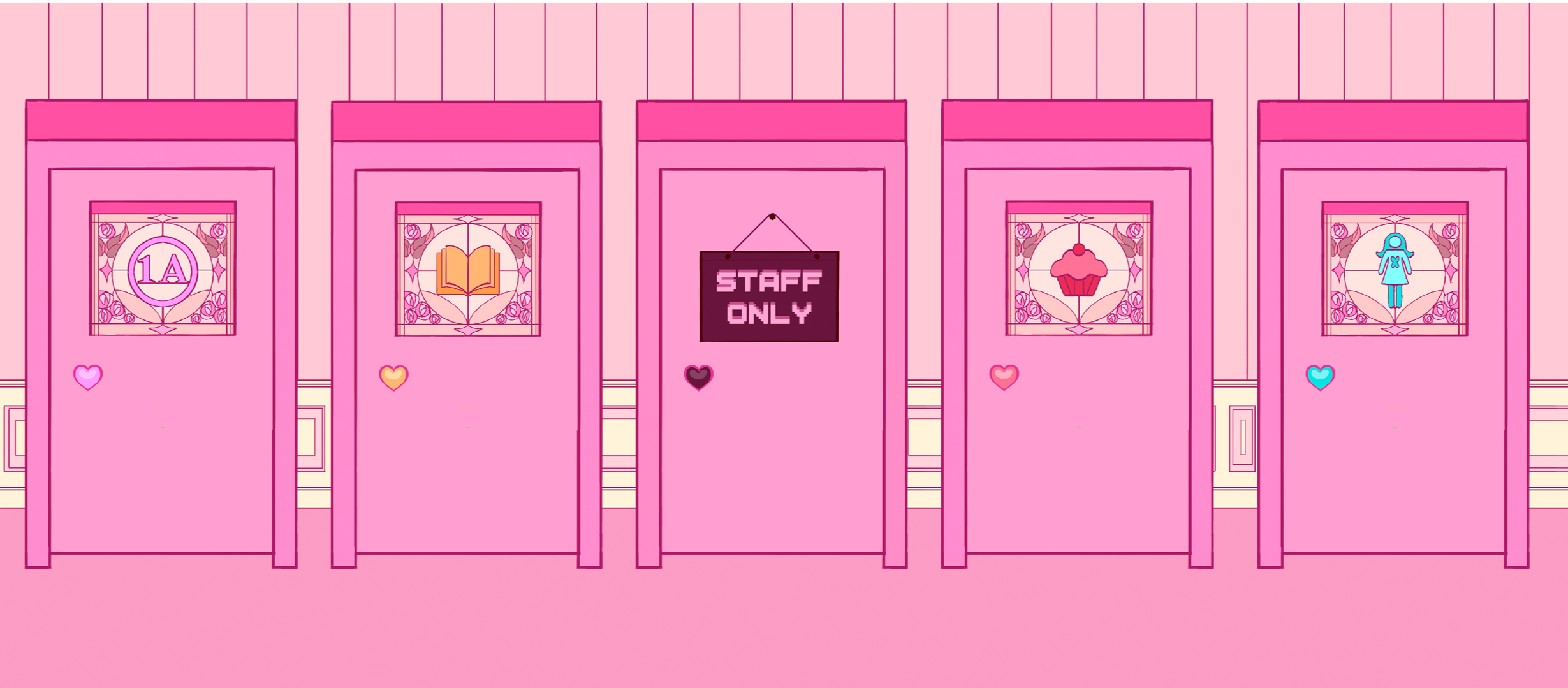 Door environment assets
