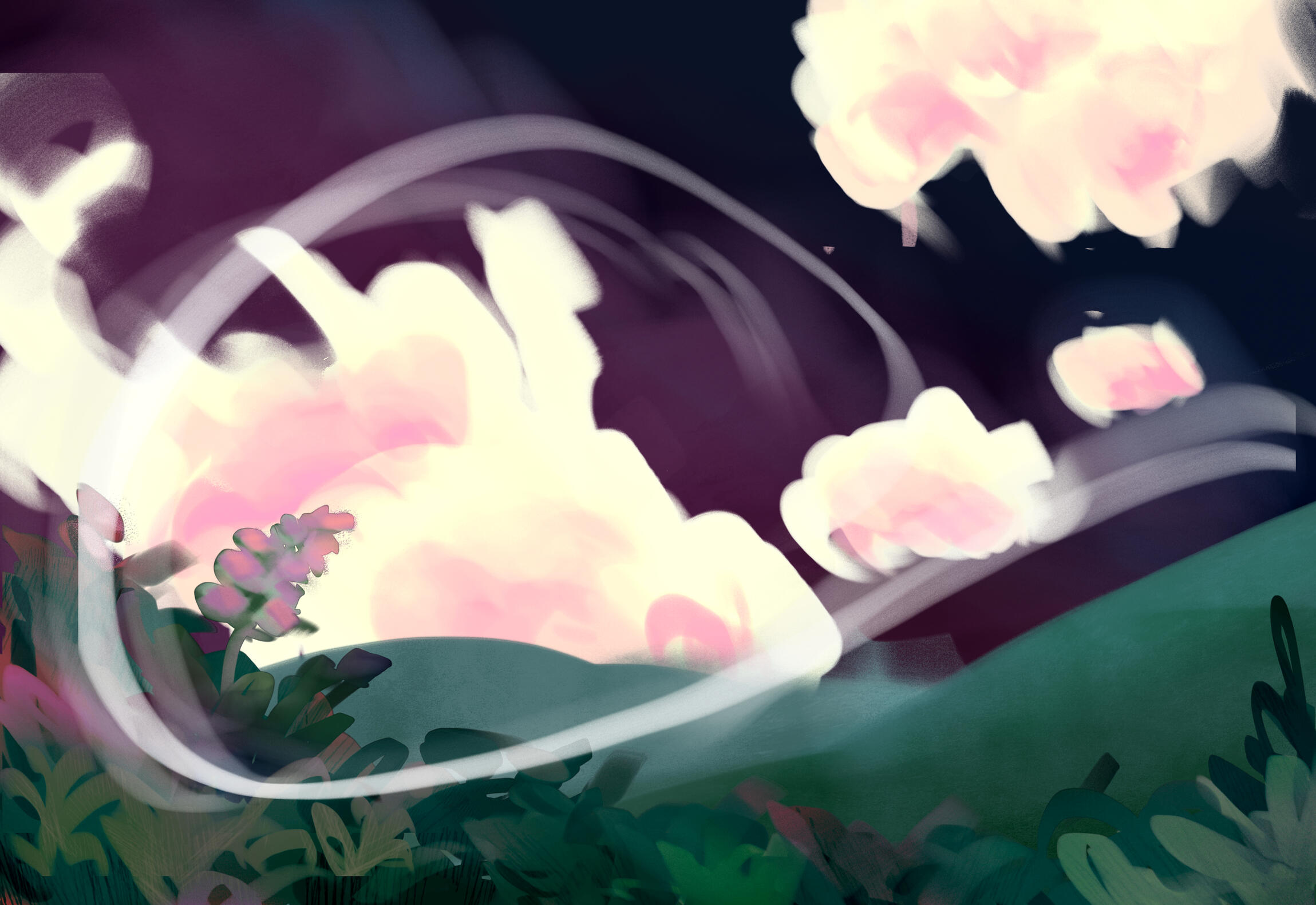 Splash illustration - variant