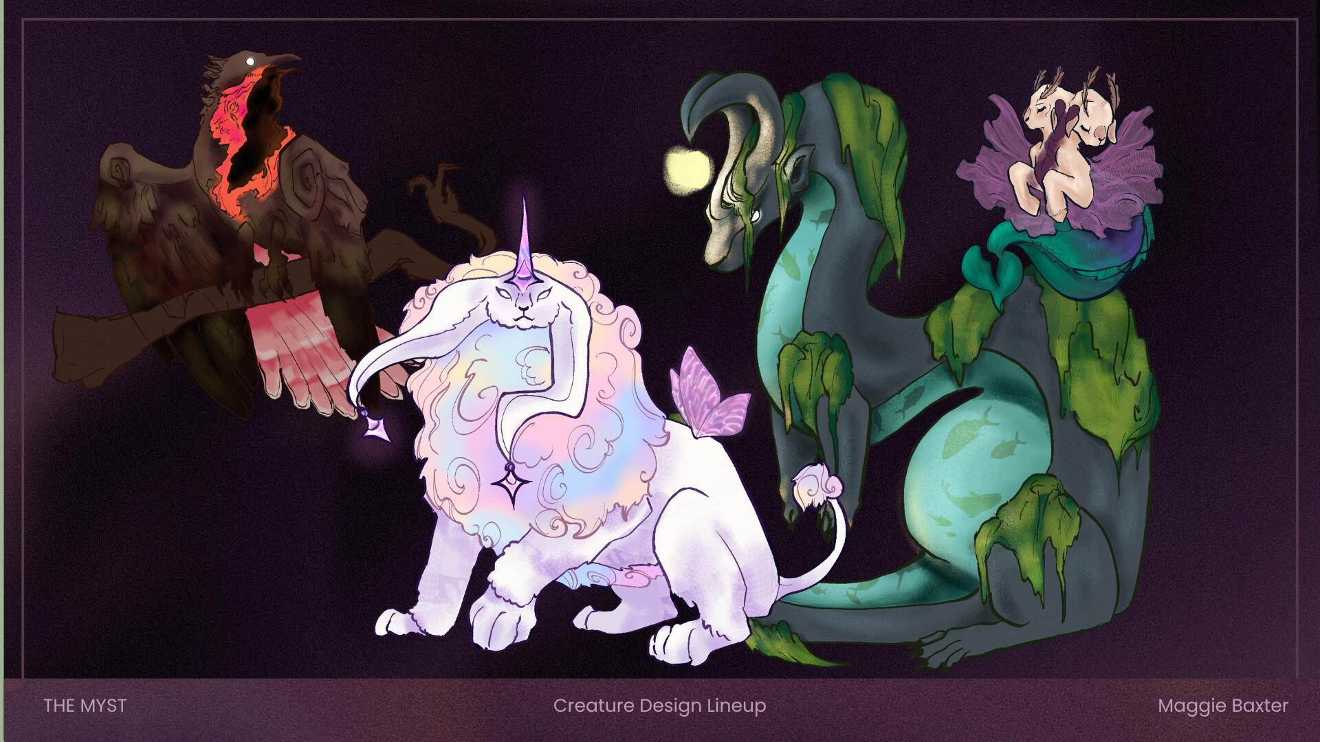 Creature design lineup