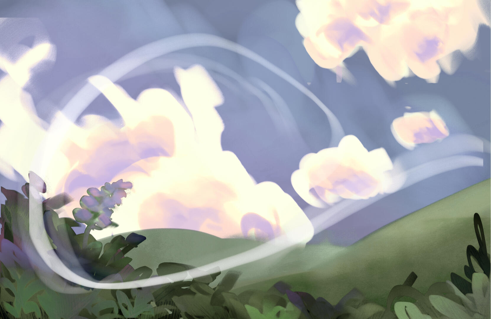 Splash illustration - day